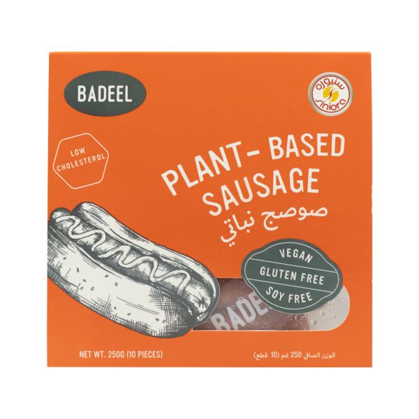 BADEEL Plant Based Sausage, 250g, Vegan, Gluten free Online Sale