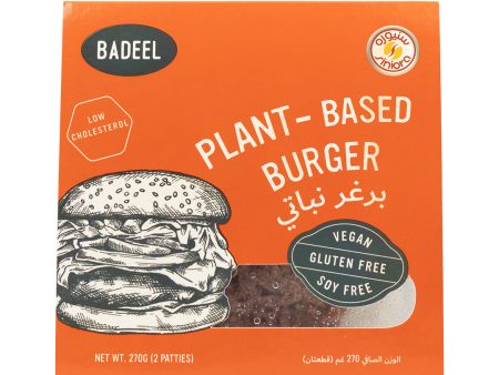 BADEEL Plant Based Burger, 270g, Vegan, Gluten free For Discount