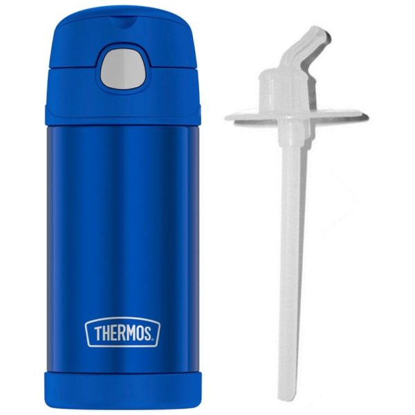 Thermos FUNtainer Straw & Mouthpiece Set - 2 Pack (for carry loop lid) Discount