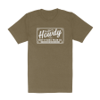 Howdy Mural Short Sleeve Tee | Vintage Olive Online now