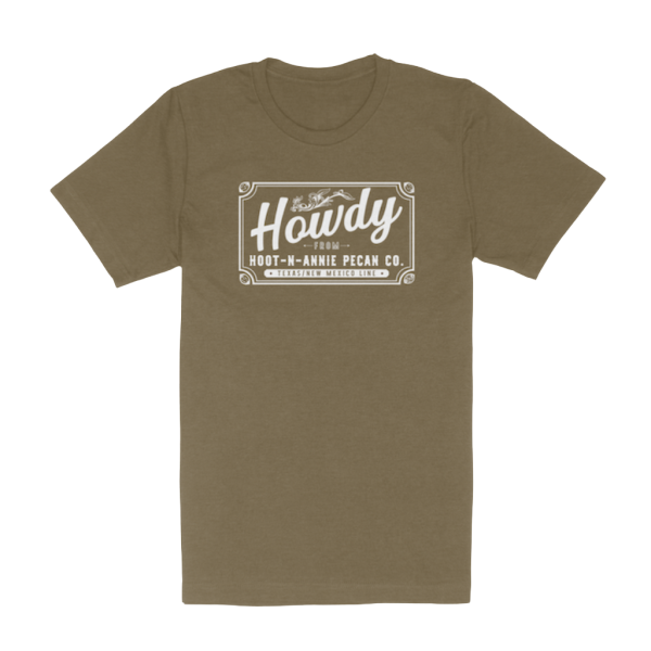 Howdy Mural Short Sleeve Tee | Vintage Olive Online now