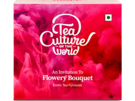 TEA CULTURE OF THE WORLD Flowery Bouquet Tea (Pack Of 16), 32g Online