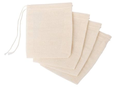 Redecker Cotton Spice Bag - Set of 4 Hot on Sale