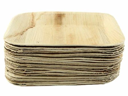 Palm Leaf Large Plates 25pk - Rectangle on Sale