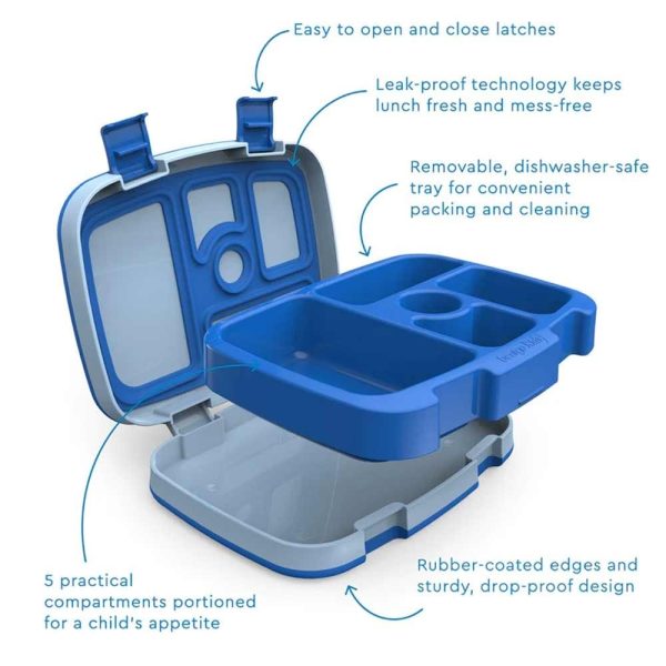 Bentgo Kids Leak-proof Bento Lunch Box - Blue Discount