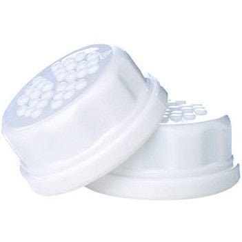 Lifefactory Flat Caps 2pk - White Online Hot Sale