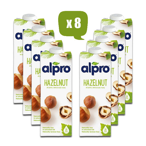 ALPRO Hazelnut Milk, 1Ltr - Pack Of 8, Vegan For Discount