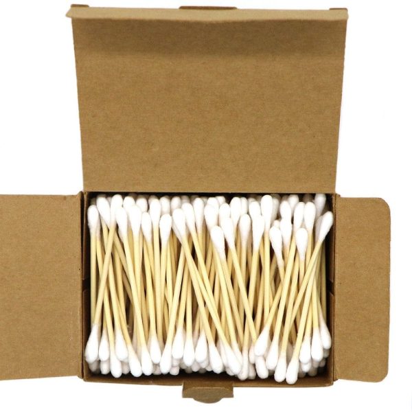 Bamboo cotton buds (pack of 200) Online Sale