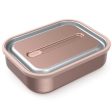 Bentgo Microwavable Stainless Steel Leak-proof Lunch Box 1200ml Rose Gold Discount