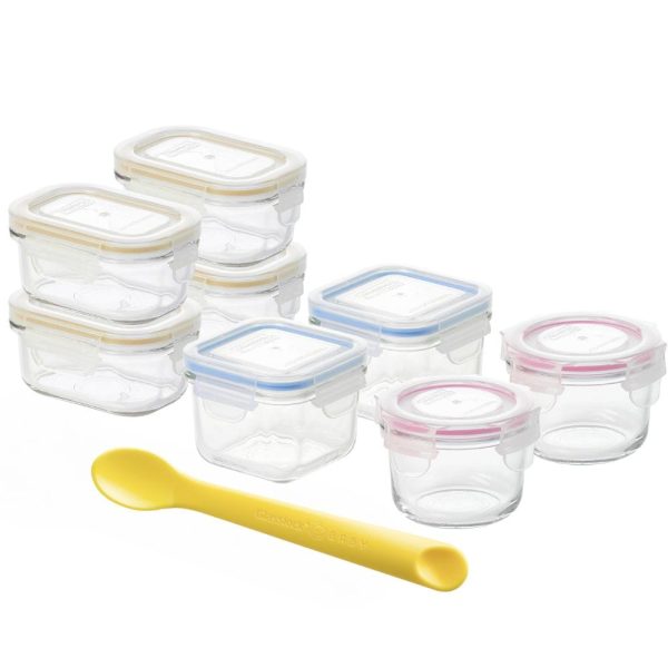 Glasslock Baby Feeding Container Set 9 Piece on Sale