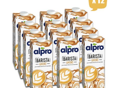 ALPRO Almond Barista For Professionals, 1Ltr - Pack Of 12, Vegan Fashion