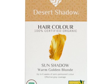 Desert Shadow Organic Hair Colour - Sun Shadow 100g Sale