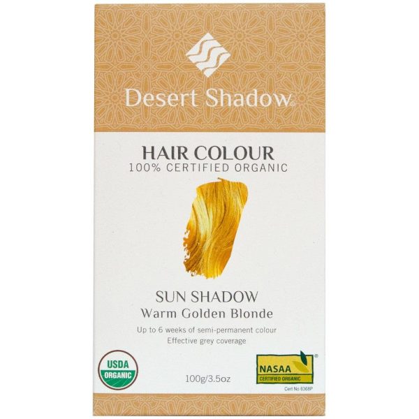 Desert Shadow Organic Hair Colour - Sun Shadow 100g Sale