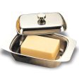 Appetito Stainless Steel Butter Dish Online