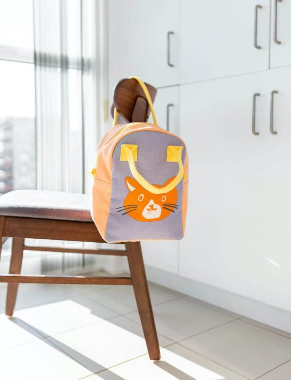 Fluf Zipper Lunch Bag - Cat Online Hot Sale