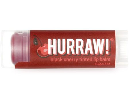 Hurraw Lip Balm - Black Cherry Fashion