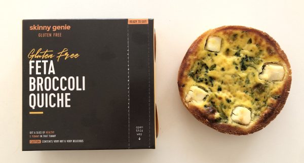 SKINNY GENIE Gluten Free Feta Broccoli Quiche, 150g Online Hot Sale