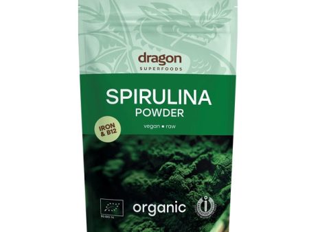 DRAGON SUPERFOODS Spirulina Powder, 200g Online now