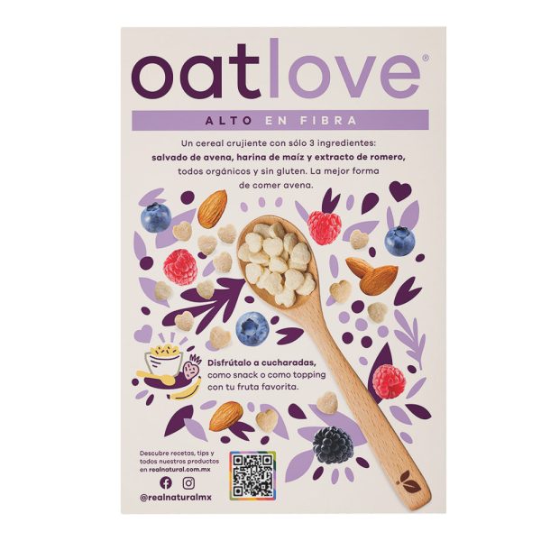 Cereal orgánico de avena y maíz, Oat Love Online now