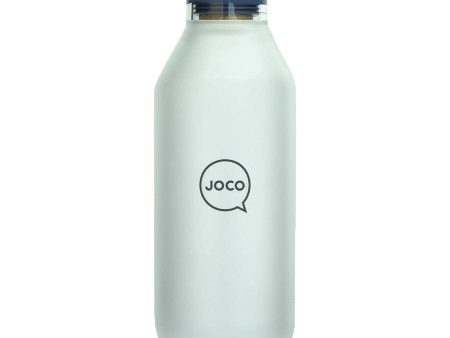 JOCO Glass Bottle Velvet Grip 600ml - Neutral Online Hot Sale