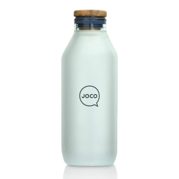 JOCO Glass Bottle Velvet Grip 600ml - Neutral Online Hot Sale