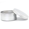 Aluminium Reusable Container with Lid 150ml Cheap