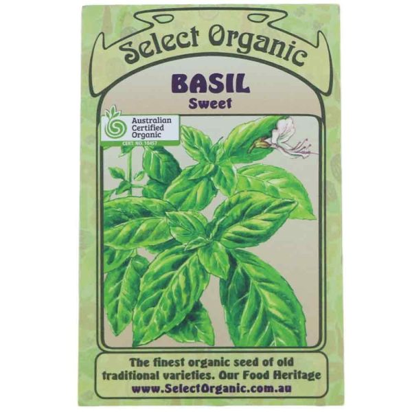 Select Organic Seeds - Sweet Basil Online Hot Sale