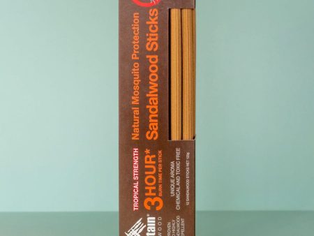 New Mountain Sandalwood Mosquito Sticks Refill - 3 Hour Online now