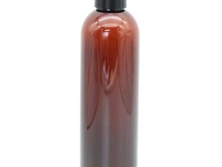 Amber PET Plastic Disc-cap Bottle - 250ml Online Sale