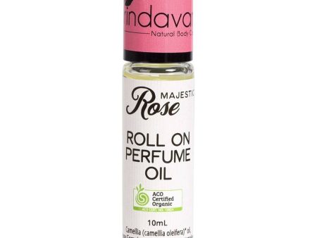 Vrindavan Certified Organic Perfume Oil - Majestic Rose Fashion