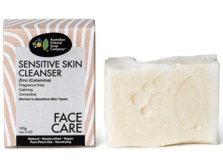 Australian Natural Soap Company Face Cleanser Bar - Sensitive Skin (Calamine) Sale