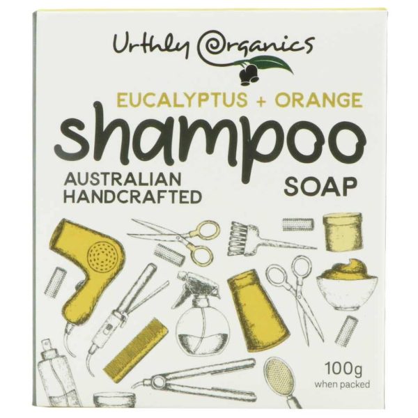 Urthly Organics Hair & Body Shampoo Bar - Orange Eucalyptus Supply