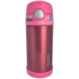 Thermos FUNtainer Insulated Stainless Steel Bottle 355ml - Pink Discount