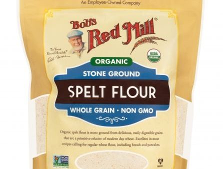 BOB S RED MILL Organic Whole Grain Spelt Flour, 567g Online Hot Sale