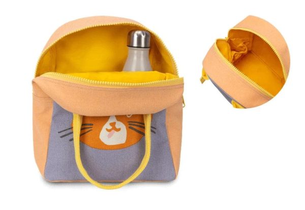 Fluf Zipper Lunch Bag - Cat Online Hot Sale