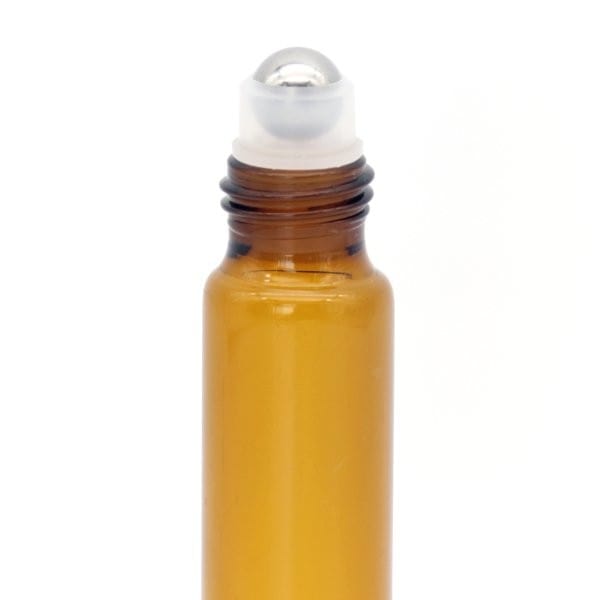 Amber Glass Roll On Reusable Bottle 15ml Hot on Sale