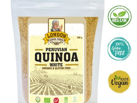 LONDON SUPER FOODS Organic Peruvian White Quinoa, 350g Online