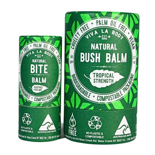 Viva La Body Bush Basics Pack Duo (Bush Balm 60g & Bite Balm 11g) For Sale