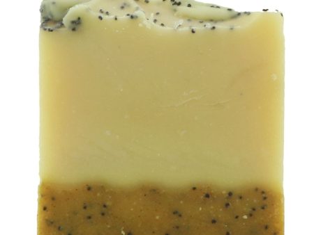 Urthly Organics Soap Bar - Lemon Myrtle & Poppy Seed Cheap