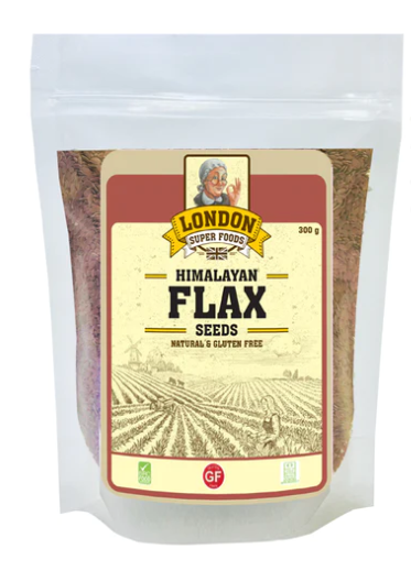 LONDON SUPER FOODS Himalayan Natural Flax Seeds, 300g Online Sale