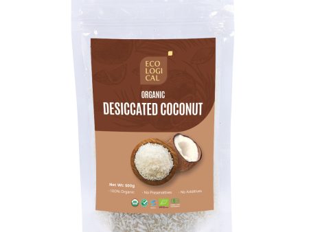 ECOLOGICAL Organic Desiccated Coconut, 250g Online Sale