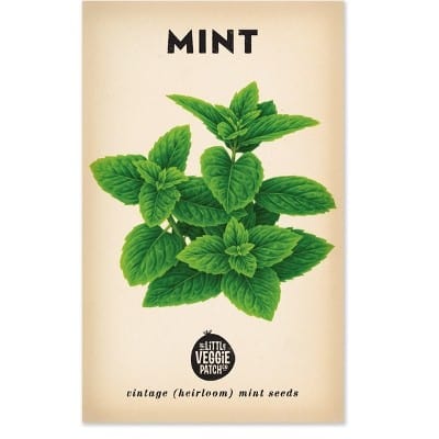 Little Veggie Patch Heirloom seeds - mint peppermint Supply