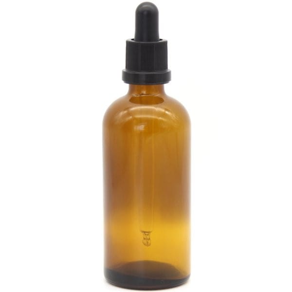 Amber Glass Dropper Bottle 100ml For Discount