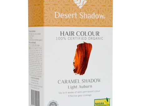 Desert Shadow Organic Hair Colour - Caramel Shadow 100g Hot on Sale