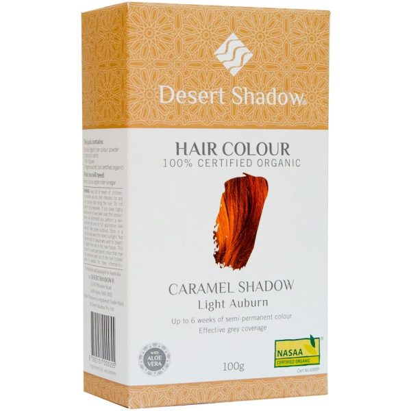 Desert Shadow Organic Hair Colour - Caramel Shadow 100g Hot on Sale