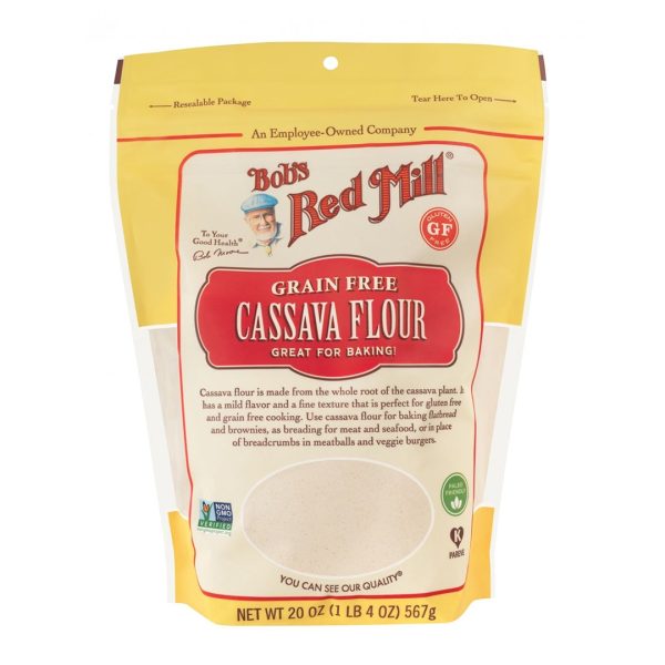 BOB S RED MILL Cassava Flour, 567g Hot on Sale