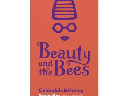 Beauty & the Bees Real Soap Bar 120g - Calendula & Honey Online Sale