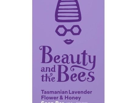 Beauty & the Bees Real Soap Bar 120g - Tasmanian Lavender & Honey Supply