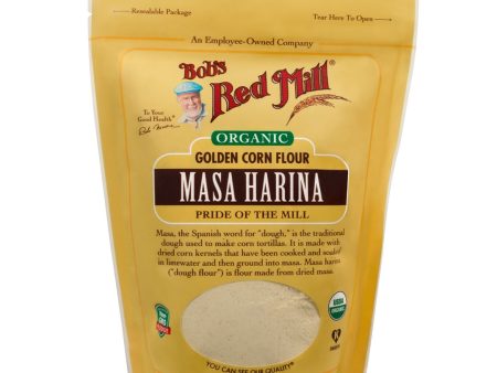 BOB S RED MILL Organic Golden Masa Harina Corn Flour, 680g For Discount