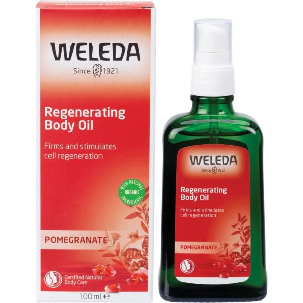 Weleda Pomegranate Regenerating Body Oil 100ml on Sale